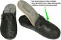 Rohde Pantoffels Catania pantoffel slippers klomp met klittenbandjes - Thumbnail 4