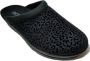Rohde Pantoffels 2290 Zwart Panter Print 7½ - Thumbnail 2