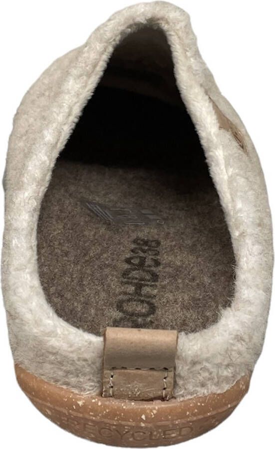 Rohde Pantoffels beige Synthetisch Dames