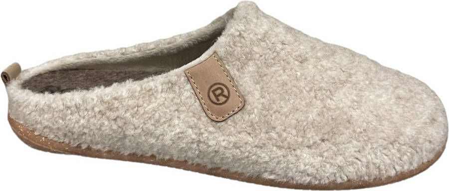 Rohde Pantoffels beige Synthetisch Dames