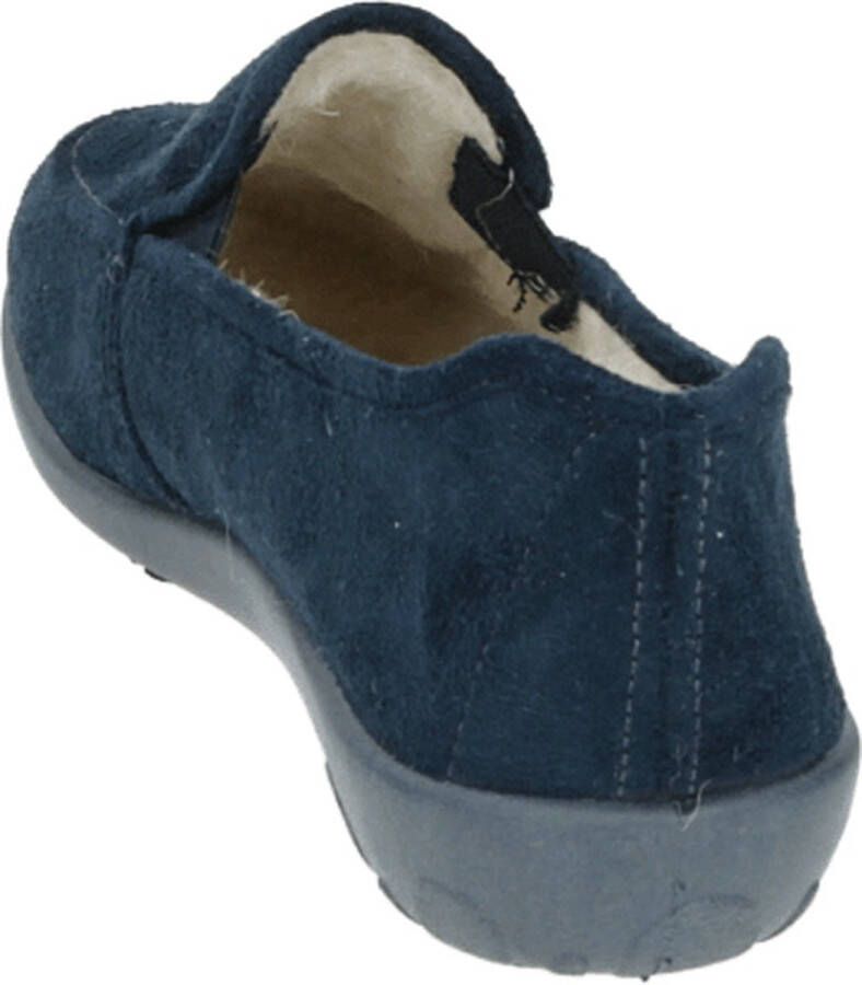 Rohde Elegante blauwe pantoffel met witte voering Blue Dames - Foto 10
