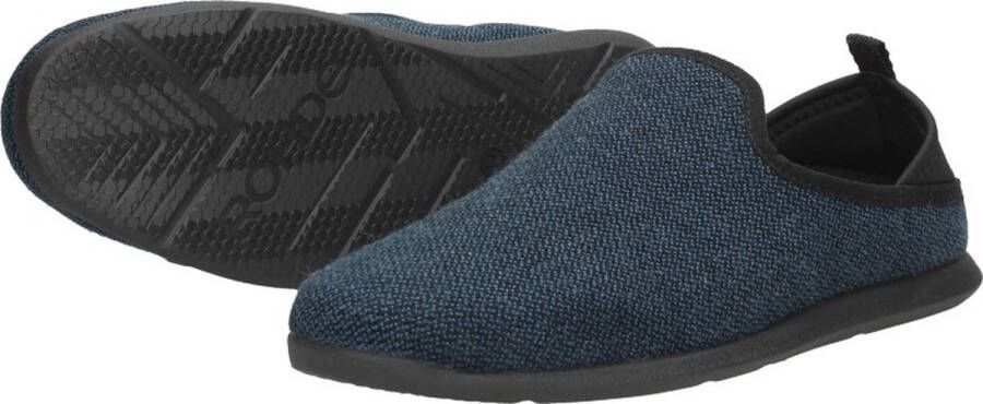 Rohde Pantoffels Blauw Vilt 370436 Heren Vilt - Foto 8