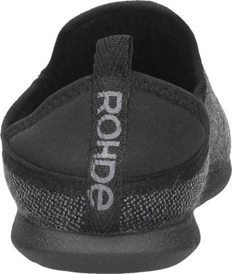 Rohde Pantoffels grijs Textiel
