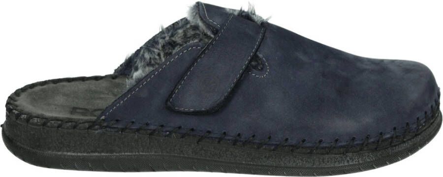 Rohde Pantoffels Heren Sloffen Heren Blauw 6790