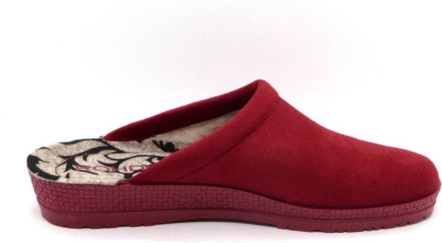 Rohde Pantoffels rood
