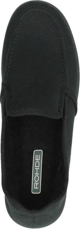 Rohde Pantoffels zwart Textiel 272224 - Foto 10