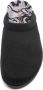 Rohde Pantoffels Dames Sloffen Instappers Canvas Harde zool Open hiel 2291 Zwart - Thumbnail 4