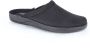 Skechers Rohde Pantoffels Heren Instap sloffen Leer met voering Zwart - Thumbnail 11
