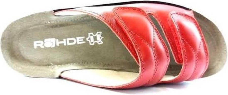 Rohde Slipper 1940 Rood 6½