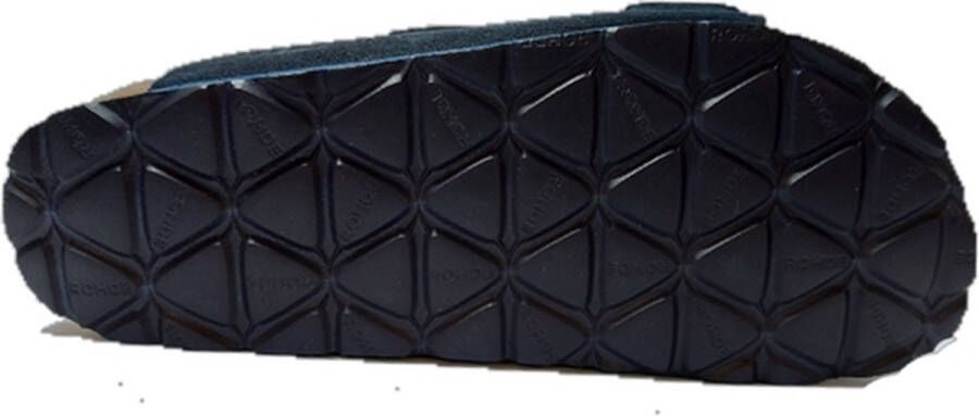 Rohde Slipper 5590 Donkerblauw Suède