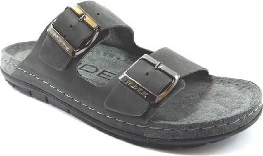 Rohde Slipper 5918 Antraciet Grijs 10½ - Foto 4