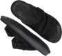 Rohde Slipper Heren Leder Zwart Klittenband 6241 - Thumbnail 9