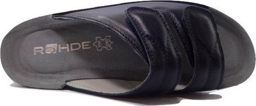 Rohde Slippers 1940 Blauw Zacht Voetbed