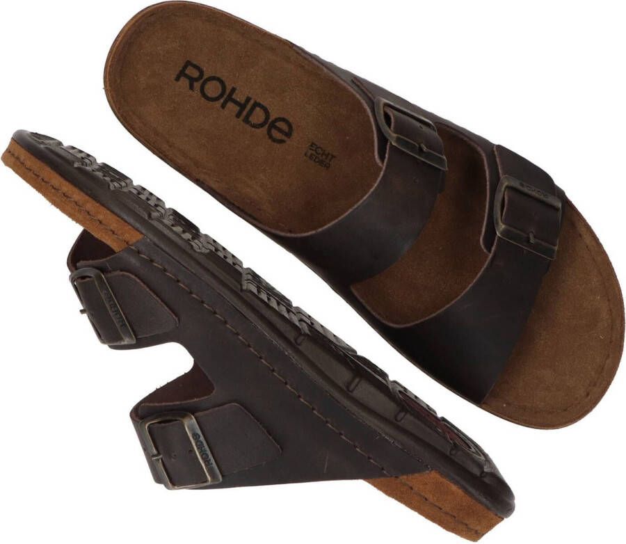 Rohde Slippers bruin