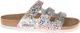 Rohde Slippers Alba zomerschoenen slippers pantoffels met kleurrijke print g-breedte = breed - Thumbnail 4