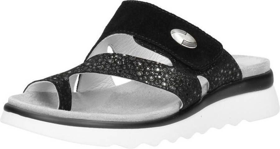 Rohde Teenslippers zwart