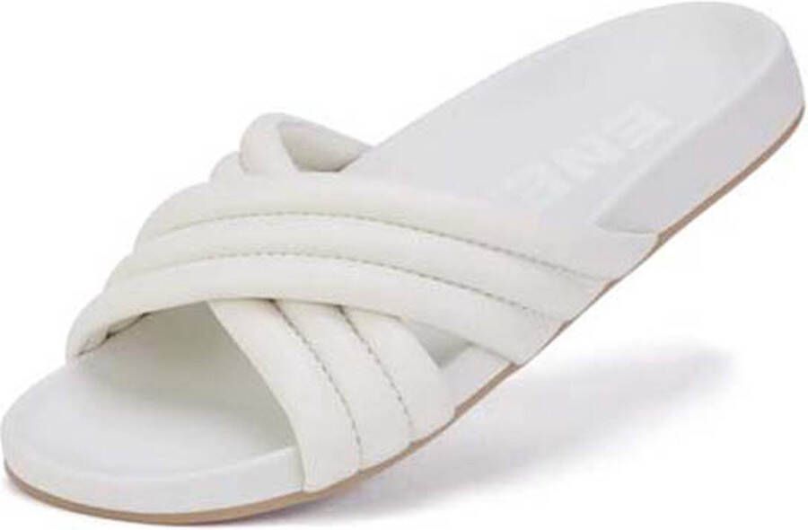 Rollie Dames Slipper Tide Cross Padded Bone