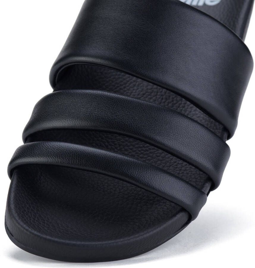 Rollie Dames Slippers Tide Triple Strap Black