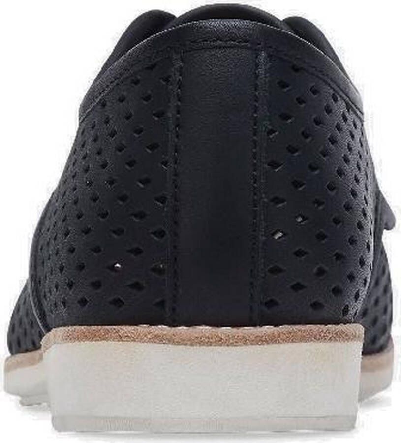Rollie Dames Veterschoen Derby Punch Black