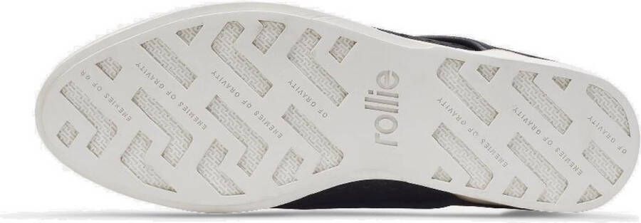 Rollie Dames Veterschoen Derby Punch Black