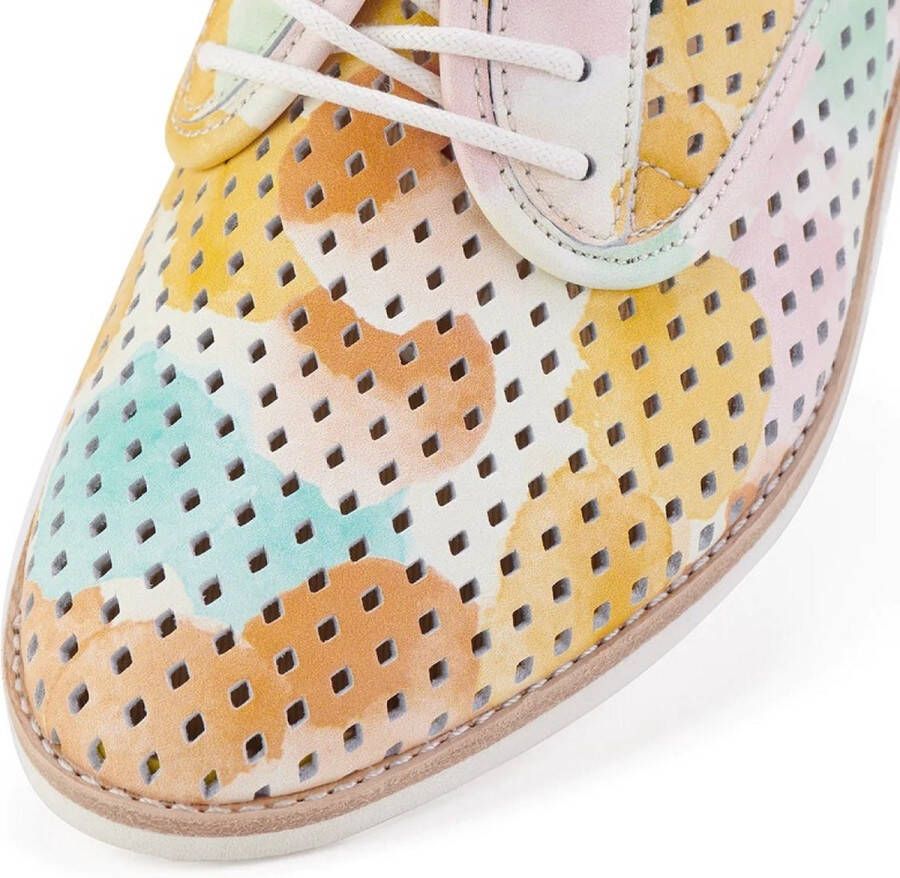 Rollie Dames Veterschoen Derby Punch Colour Burst - Foto 6