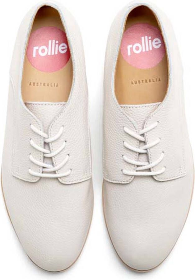 Rollie Dames Veterschoen Derby Super Soft Bone Tumble - Foto 6