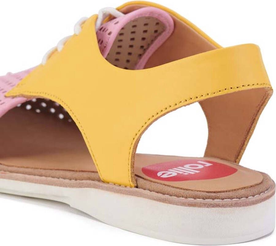 Rollie Dames Veterschoen Slingback Punch Pink Lemonade - Foto 4