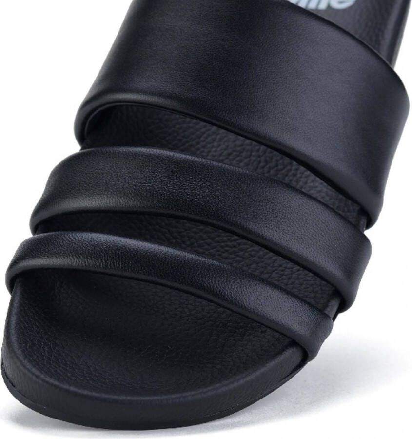Rollie Tide Triple Strap slippers zwart