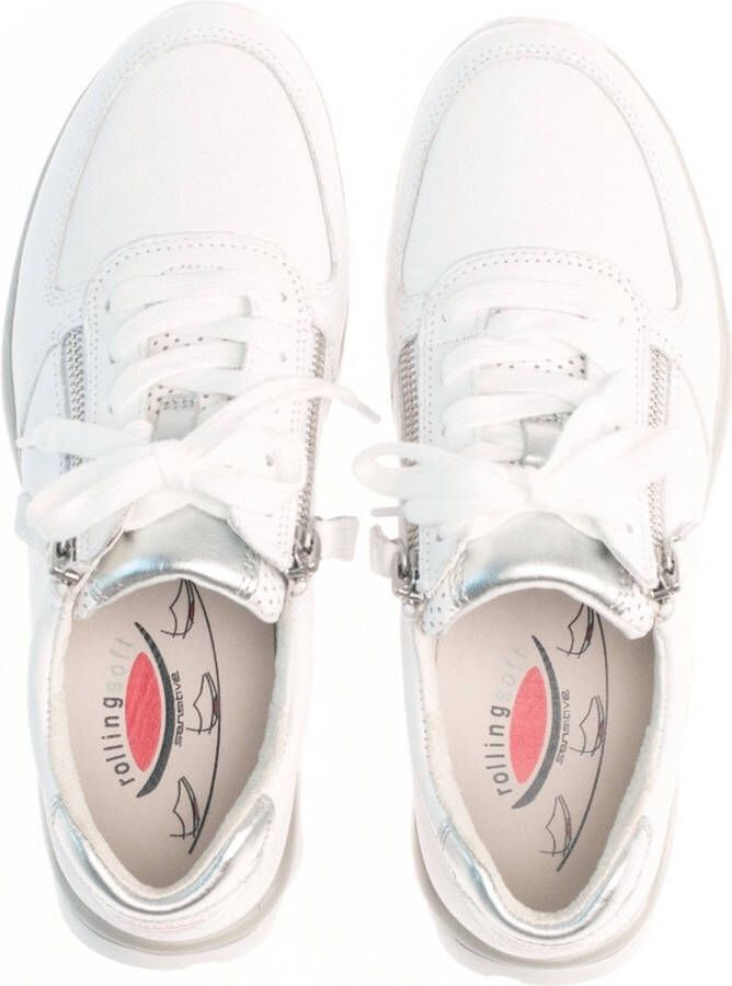 Rollingsoft -Dames wit sneakers