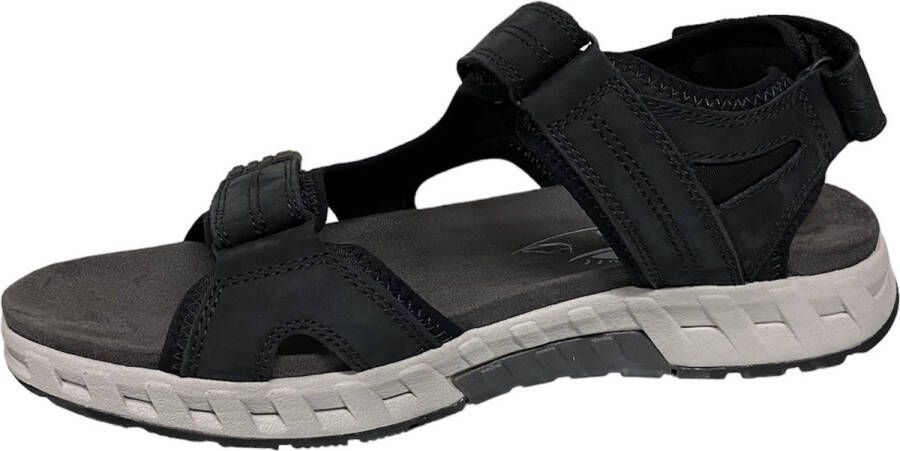 Rollingsoft -Heren zwart sandalen