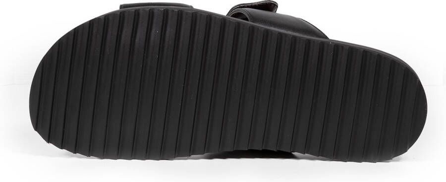 Romika 2 Strap Velcro Sandal Women ZWART