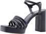 Rotta High Heel Sandals Black Dames - Thumbnail 4