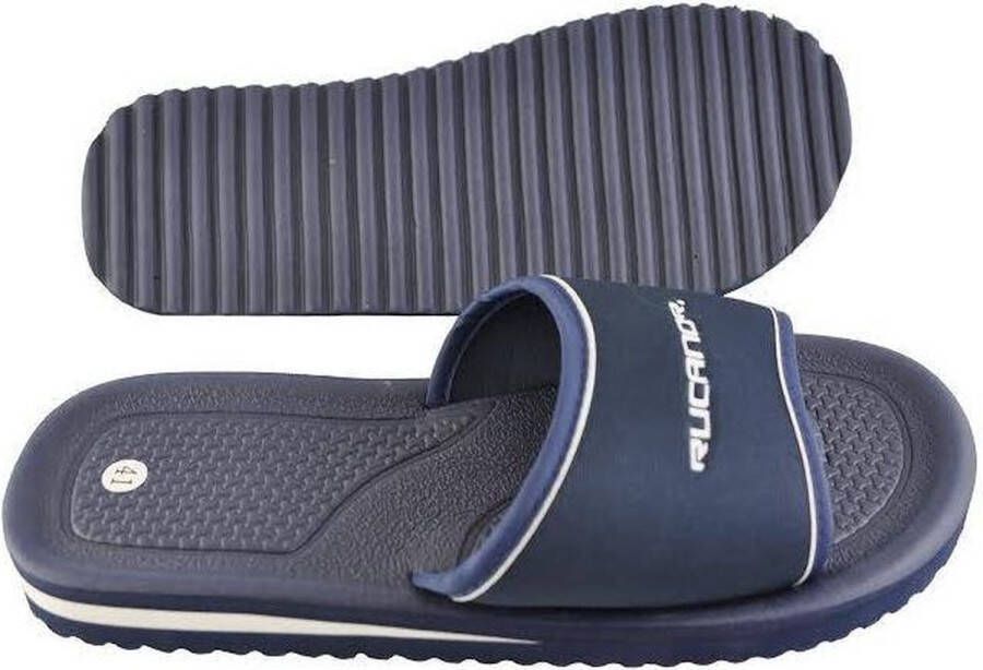 Rucanor Santorini Slippers Unisex Navy Wit - Foto 5