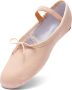 Rumpf Balletschoenen Roze LEER Hele zool Balletschoen Dames & Meisjes - Thumbnail 2
