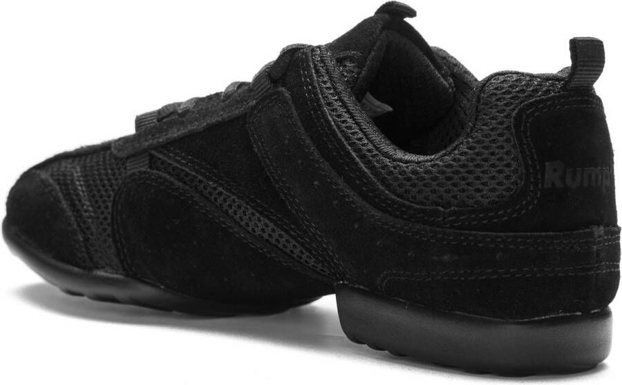 Rumpf Dansschoenen Heren Salsasneakers Danssneakers Nero Zwart Schoenmaat - Foto 6