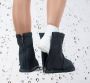 Rumpf Overlaarzen Ballet Sloffen Booties Overschoenen Zwart Dansschoenen Bescherming - Thumbnail 6