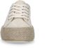 Sacha Dames Beige glitter sneakers met touwzool - Thumbnail 7