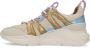 Sacha Dames Beige sneakers met gekleurde en fluffy details - Thumbnail 5