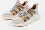 Sacha Dames Beige sneakers met gekleurde en fluffy details - Thumbnail 6