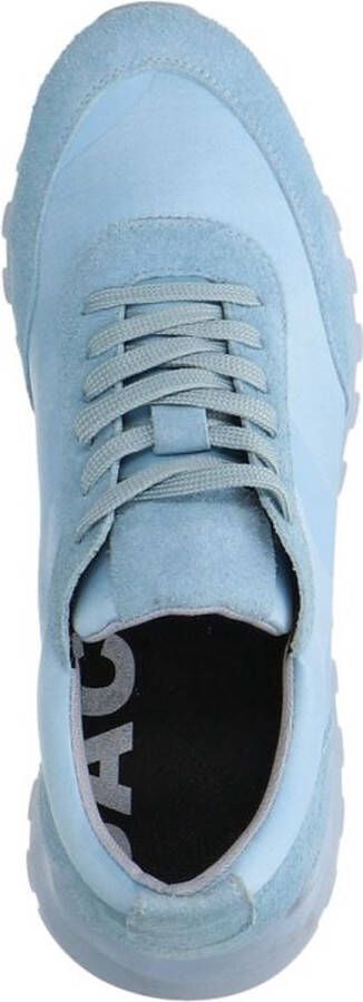 Sacha Dames Blauwe suède sneakers