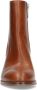 Sacha Dames Cognac enkellaarsjes met hak - Thumbnail 6
