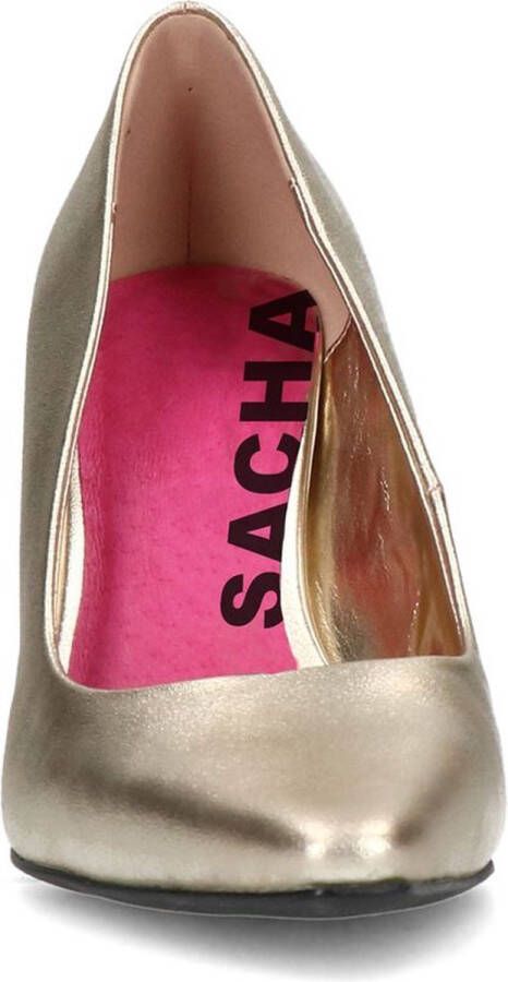 Sacha Dames Goudkleurige pumps