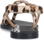 Sacha Dames Leren sandalen met luipaardprint - Thumbnail 7