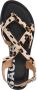 Sacha Dames Leren sandalen met luipaardprint - Thumbnail 8