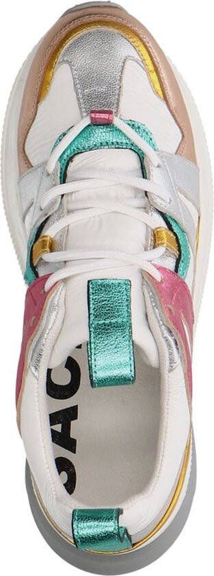 Sacha Dames Multicolor leren sneakers - Foto 2