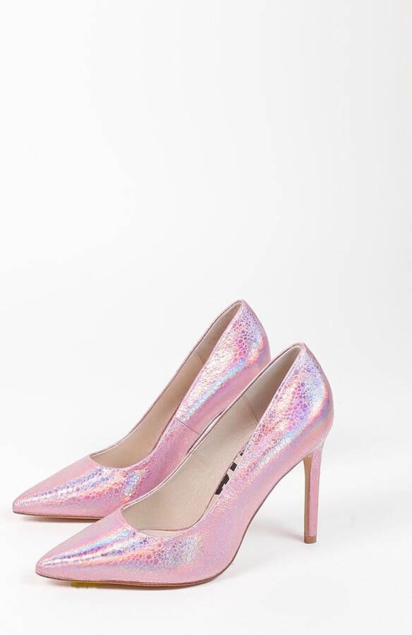 Sacha Dames Roze metallic glitter pumps - Foto 7