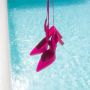 Sacha Dames Roze slingback pumps met veters - Thumbnail 10