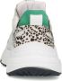 Sacha Dames Witte chunky dot sneakers met groene details - Thumbnail 5