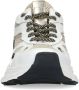 Sacha Dames Witte marathon sneakers met zwarte glitter details - Thumbnail 4