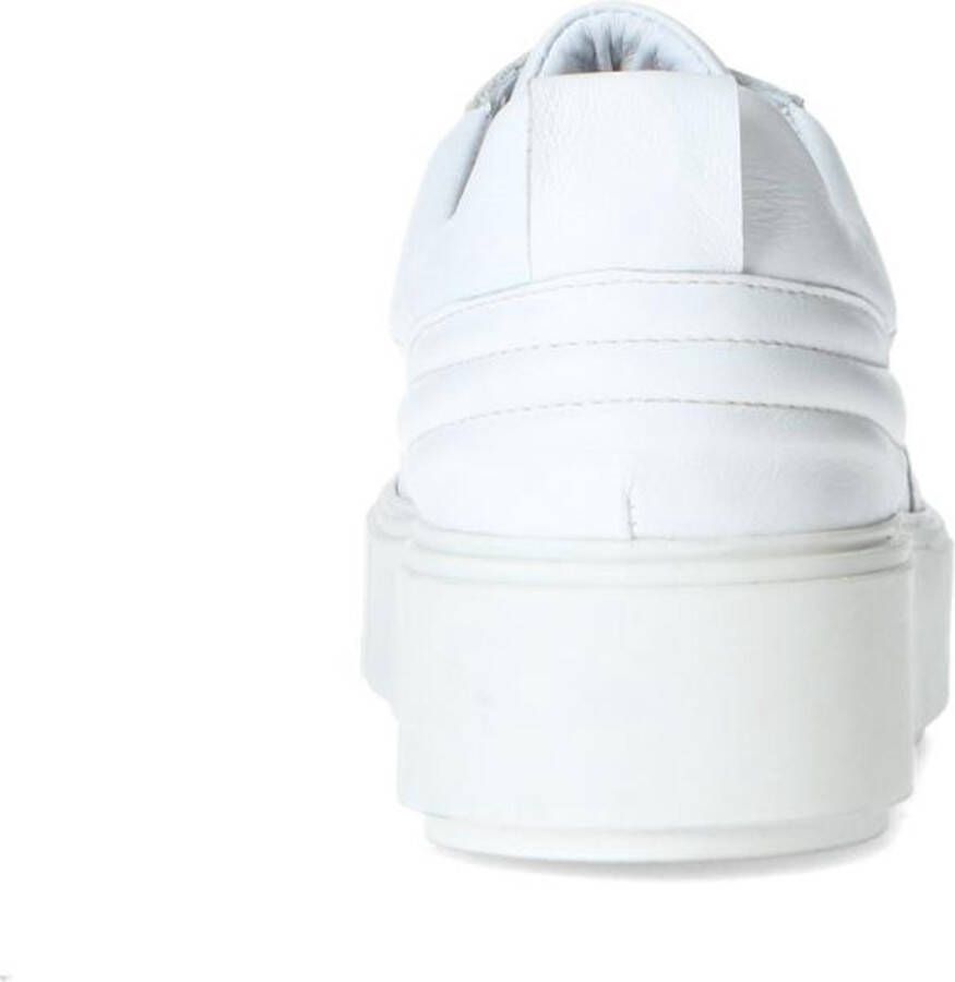Sacha Dames Witte sneakers met plateauzool - Foto 4
